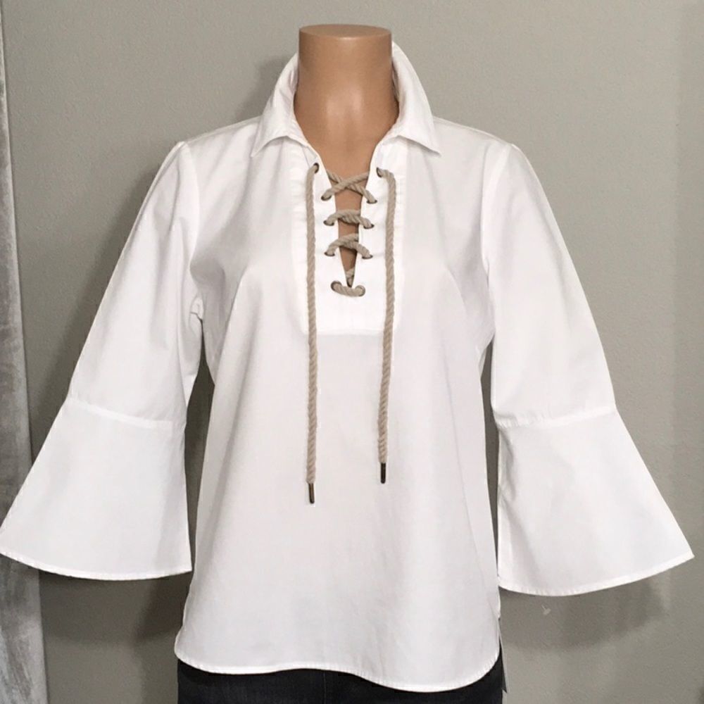 Bass blouse. NWOT  - Picture 2 of 7